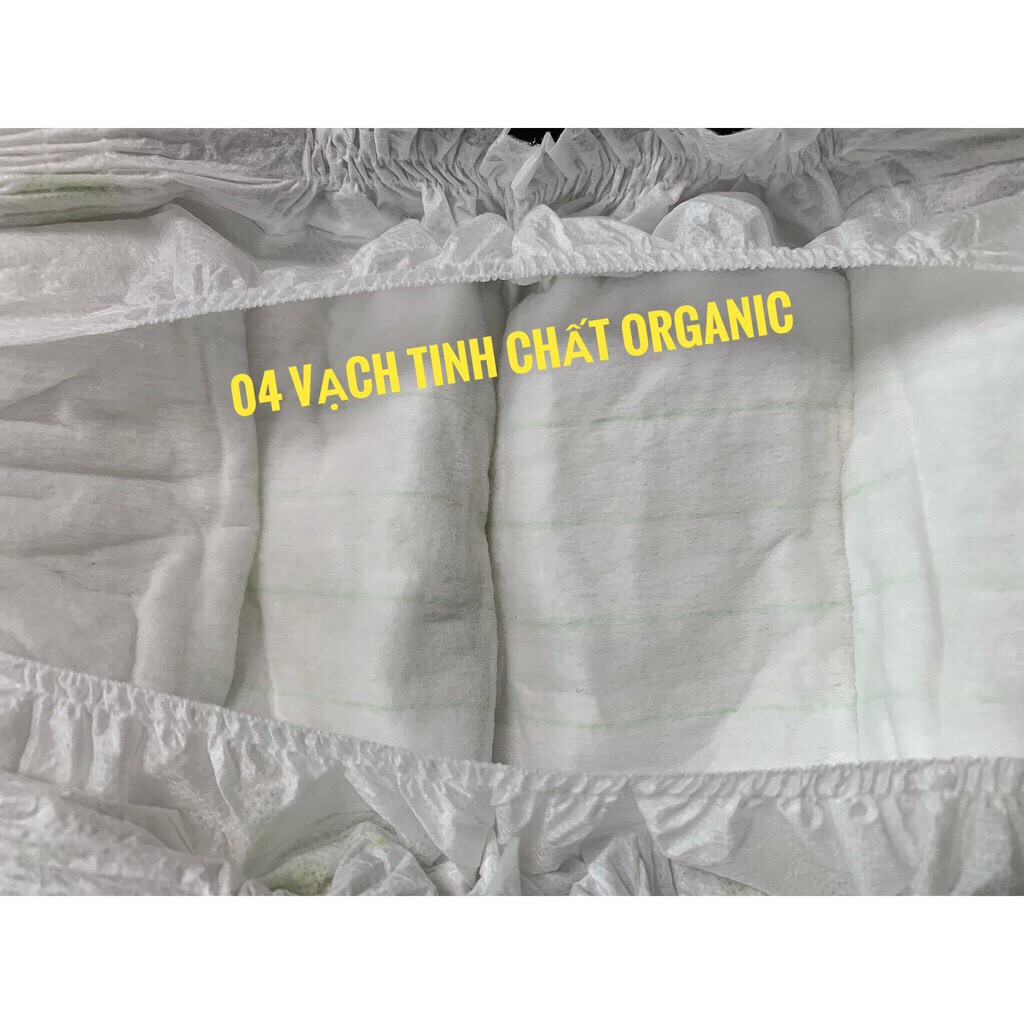 TÃ BỈM QUẦN BABIES ORGANIC ❤️FREESHIP❤️ M54 L50 XL46 XXL40 DÀNH CHO BÉ AN TOÀN MỀM MỊN SIÊU THẤM HÚT❤️ momom