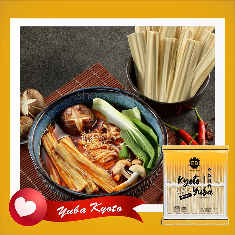 Tàu Hũ Ky Tươi Nhúng Thả Lẩu - Hủ Trúc Váng Đậu Tươi Kyoto Yuba EB
