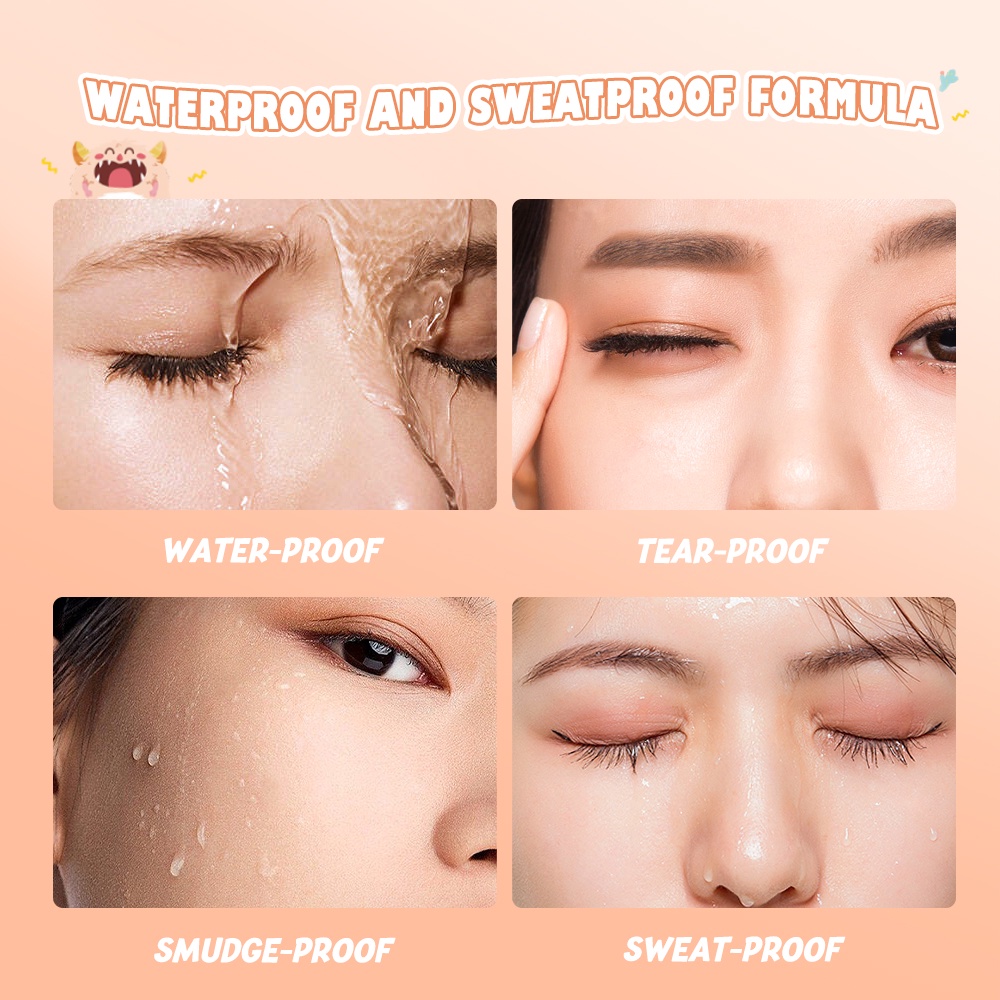 Mascara BANXEER giúp chuốt lông mi dài cong và đều kích thước đầu cọ 3mm 21g