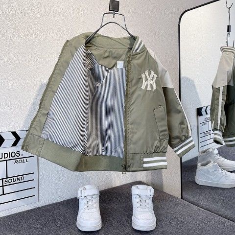 Áo Khoác Thời Trang Xuân Thu Dành Cho Bé Trai 2022