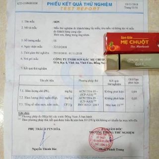 Son Gấc Mẹ Chuột Handmade