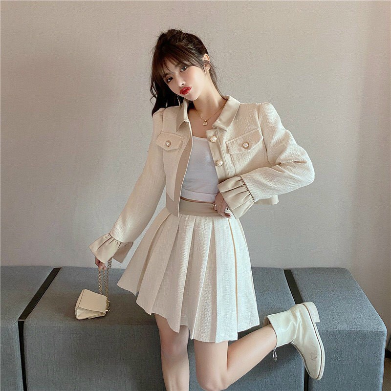 Áo khoác nữ kiểu Hàn - Áo khoác kiểu nữ thời trang | BigBuy360 - bigbuy360.vn