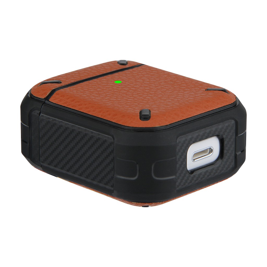 Bao Case Ốp Bảo Vệ Airpods 1 airpod 2 Da + TPU Mẫu Mới 2021
