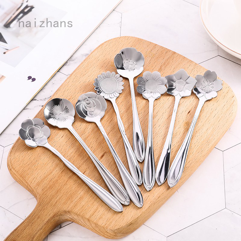 Set 16 Muỗng Cà Phê Bằng Thép Không Gỉ