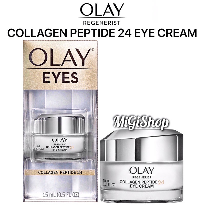 [Hàng Mỹ] Kem Dưỡng Mắt Olay Collagen Peptide 24 Eye Cream 15ml