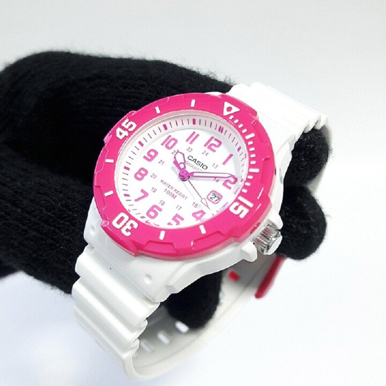 Đồng Hồ Trẻ Em Casio LRW-200H Màu Hồng Cho Bé Gái | BigBuy360 - bigbuy360.vn