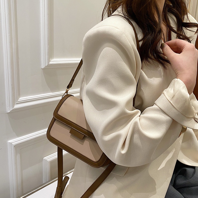 Túi xách nữ đeo chéo hàn quốc hai ngăn cao cấp.Túi sách nữ đeo vai cao cấp giá rẻ đi chơi hot trend 2022 T9