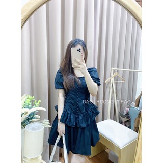 🛍Freeship🛍 Váy tiểu thư dág xoè