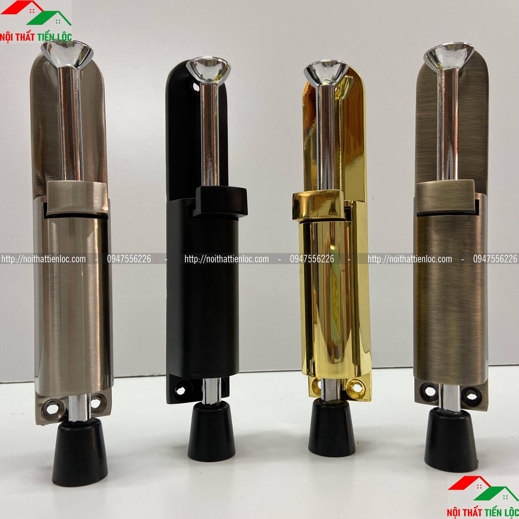 Chặn cửa chống va đập, Chốt chặn cửa 2 Chiều Thông Minh Chất Liệu Hợp Kim , Dài 15cm Hàng đẹp, dùng cho mọi loại cửa đi