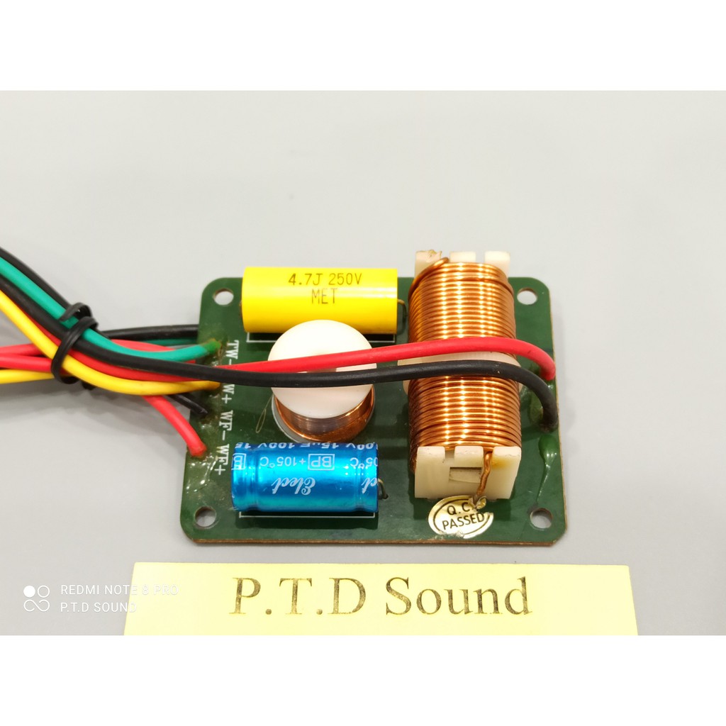 Phân tần 2 đường tiếng bậc 2 tháo loa MicroLab X3 độ dốc phân tần 12DB DIY loa cho 2 dải mid bass và treble từ PTD Sound