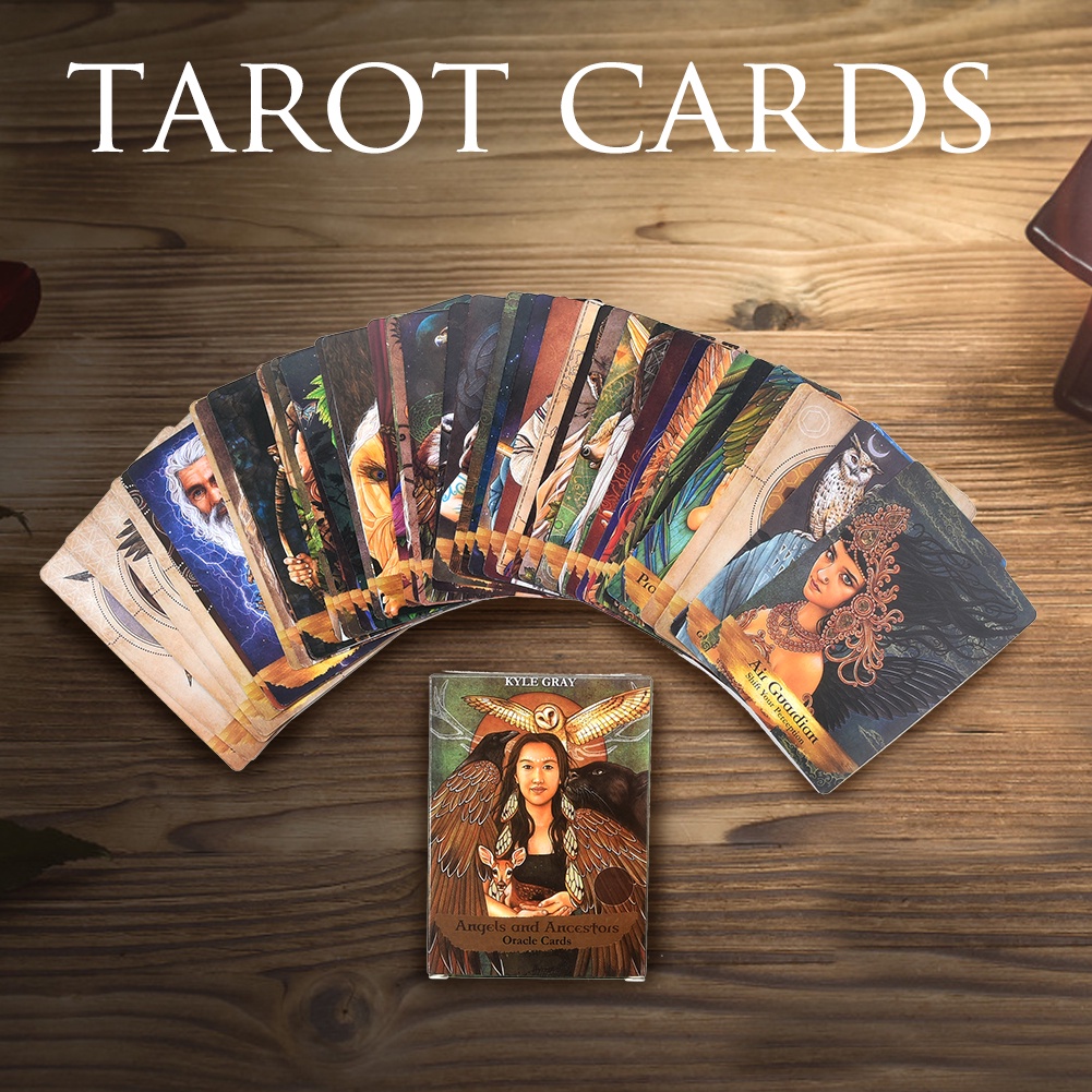 Bộ 55 Thẻ Bài Tarot Thiên Thần Và Ancestors