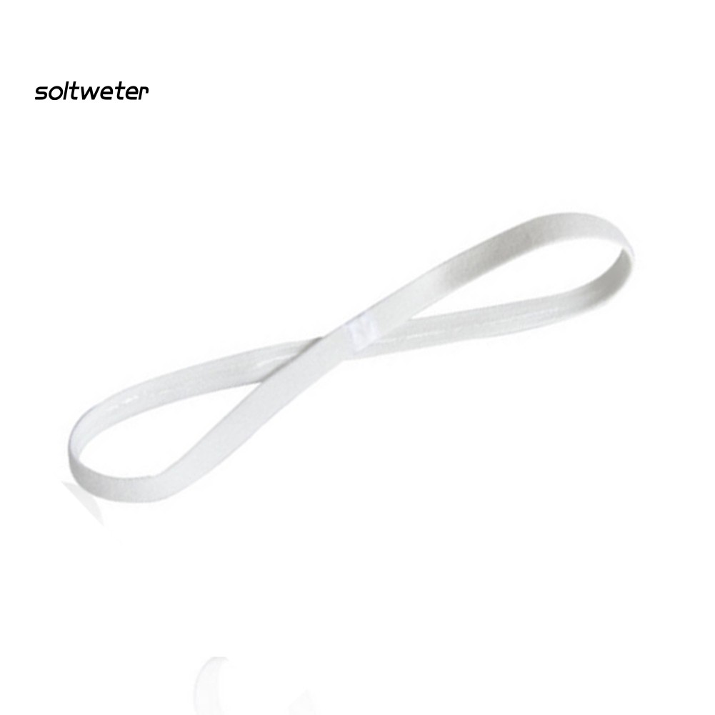 Băng Đô Thể Thao Chống Trượt Màu Trơn Cho Nữ Dùng Khi Chạy Bộ/Tập Yoga/Thể Hình