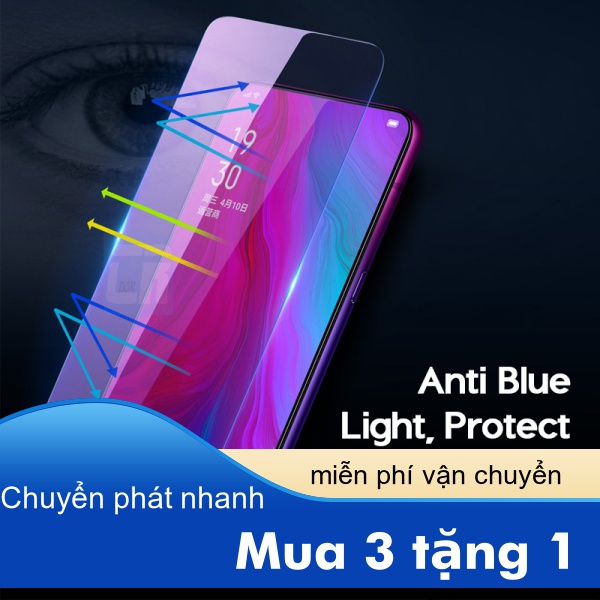 Kính Cường Lực Che Phủ Toàn Màn Hình Cho OPPO A1 A3 A5 A8 A9 A11 A12 A15 A31 A32 A33 A39 A3s A5s A12e Ace2 2018 2019 2020