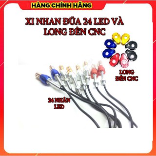XINHAN LED 24 NHÂN VÀ LONG ĐỀN CNC ( KIỂU ĐŨA)- GIÁ 1 CẶP XI NHAN HOẶC 1 CẶP LONG ĐỀN