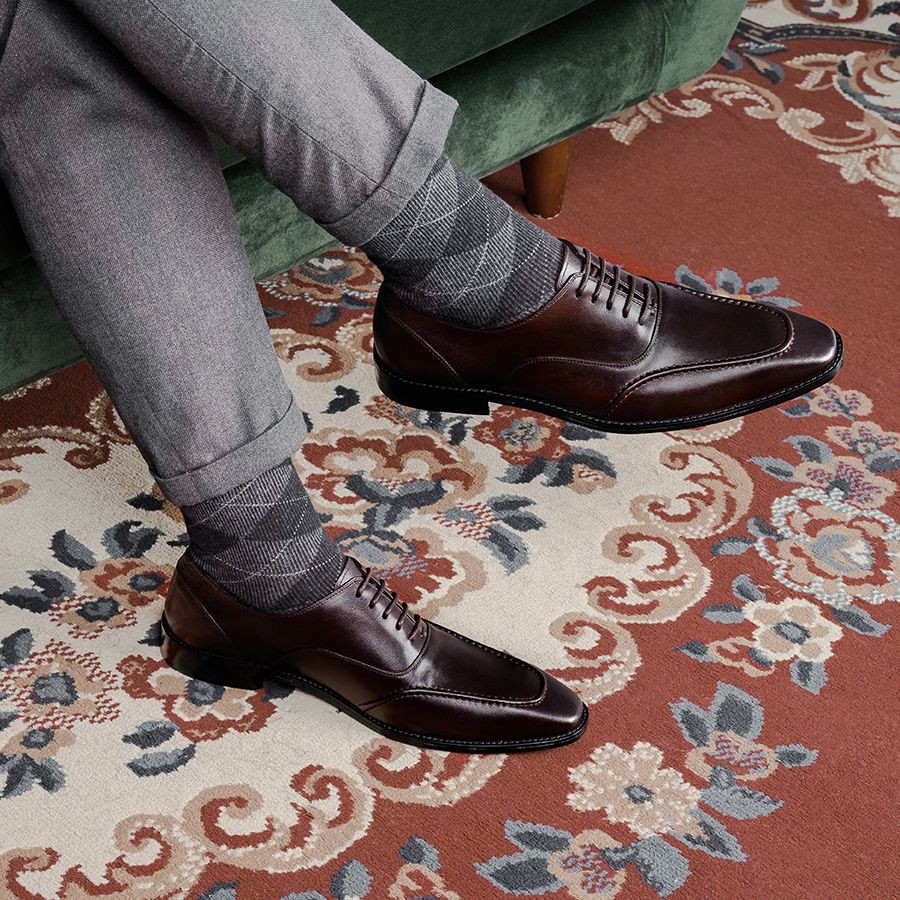 Giày Tây Nam LAFORCE Buộc Dây GNLA0920-N Tặng Tất UNIQLO Chính Hãng