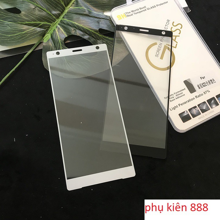 Miếng dán kính cường lực Sony Xperia XZ2 Full Glass - CL214