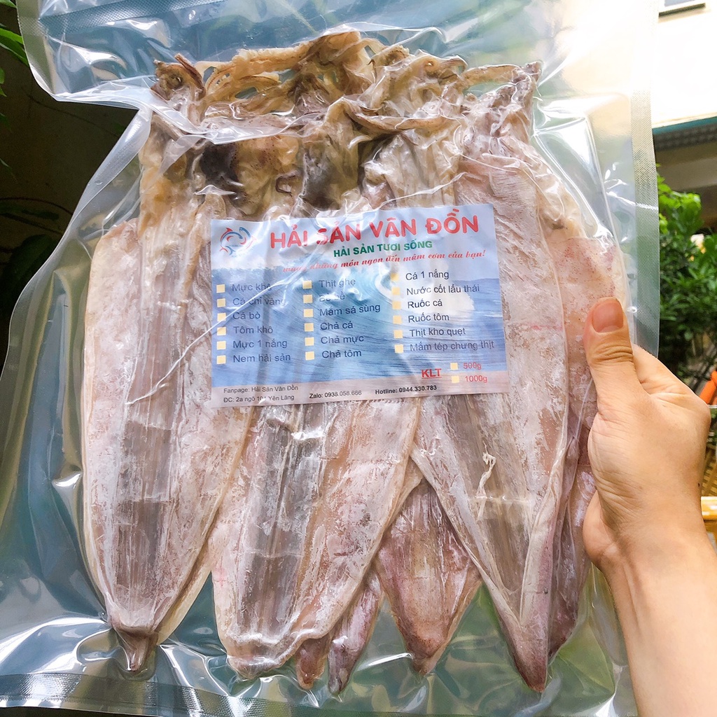 Mực Khô Câu Vân Đồn Size To, Hải Sản Vân Đồn
