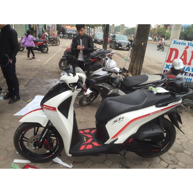 Team amg phản quang xe Sh 2012-2019