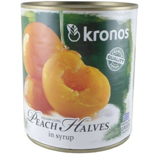 Đào Ngâm Kronos Lon 820g