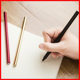 [BÚT SỈ] BÚT BI NƯỚC trơn kim loại đơn sắc đủ màu giá rẻ ngòi 0,5mm mực đen/đỏ