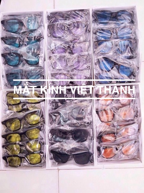 mắt kính mát nam nữ style korea kính râm hàng đẹp chống Uv400