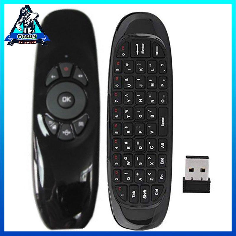 C120 Air Mouse Mini Keyboard Mouse Somatosensory Double-Sided Remote Control
