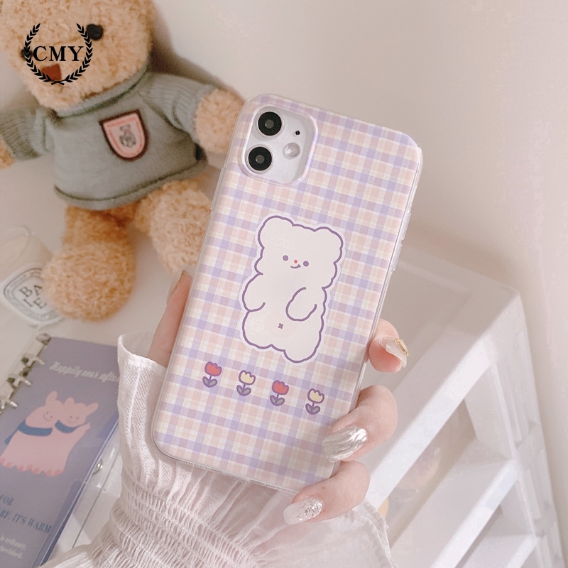 Ốp lưng silicon hoạ tiết hoạt hình cho iPhone11/11Pro 11pro Max X XR XS XS MAX 7 8 plus