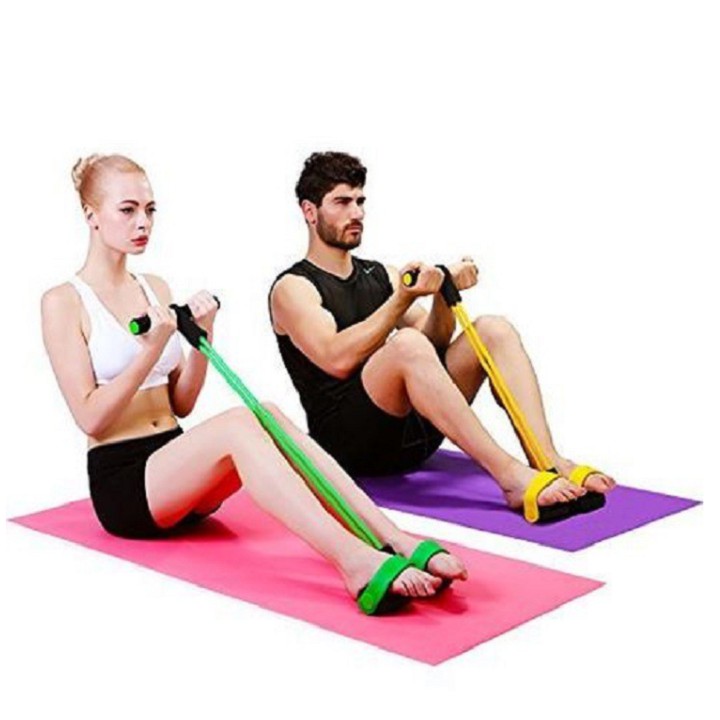 Dây kéo lưng, Dây tập thể dục, tập gym, tập cơ bụng thông minh điều chỉnh lực kéo