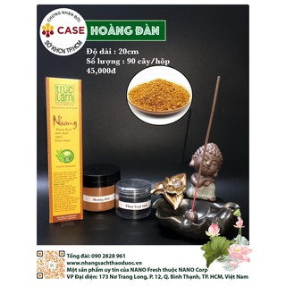 Nhang sạch thảo dược _ hoàng đàn