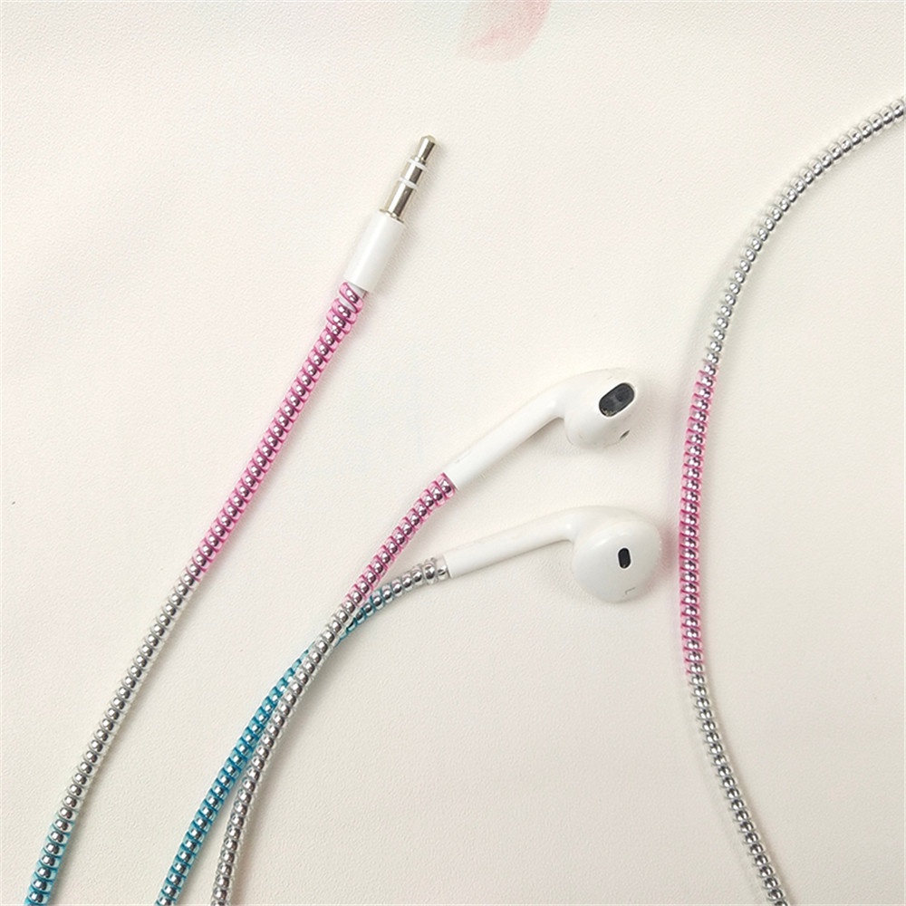 1 Phụ Kiện Bảo Vệ Dây Cáp Sạc Mini Kiểu Hoạt Hình Dễ Thương Màu Sắc Ngẫu Nhiên