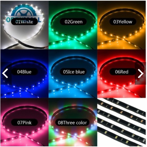 Dây đèn LED dẻo chống nước 30cm độ demi, mắt cú  cho xe hơi ô tô tương thích Toyota Vios Innova Hyundai Accent
