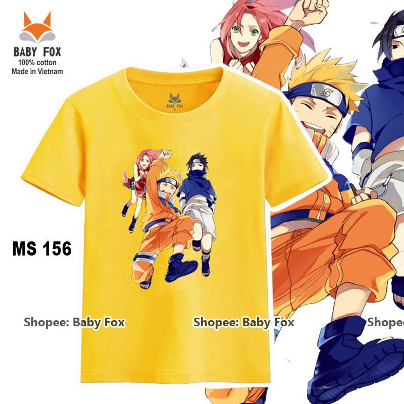 Áo thun bé trai 100% cotton loại tốt, thương hiệu BABY FOX, hình Dragon Ball, Songoku size 10-55kg  k