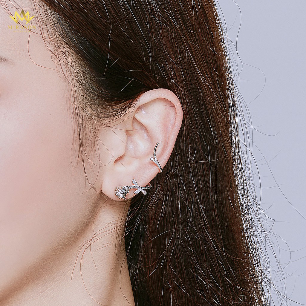 MIRASON - Bông Tai Bạc 925 Cao Cấp - MBT050