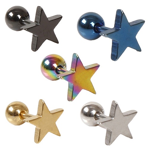 Cặp khuyên tai hình ngôi sao cá tính thời trang cho nữ