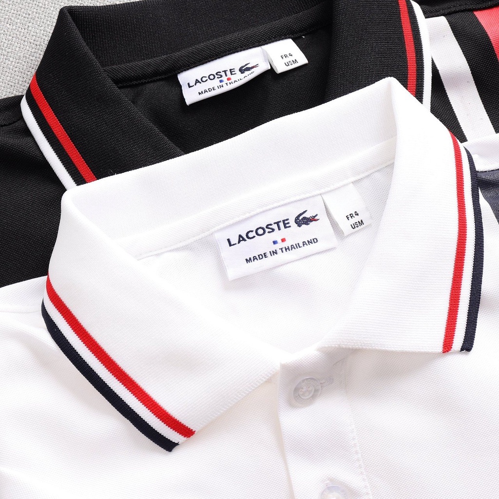 Áo polo nam Lacoste VNXK, áo phông có cổ. Vải cá sấu chống xù, chống nhăn, thoáng mát cho người mặc ALP005.