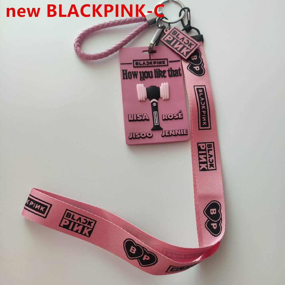 Móc khóa silicon hình KPOP BTS BLACKPINK