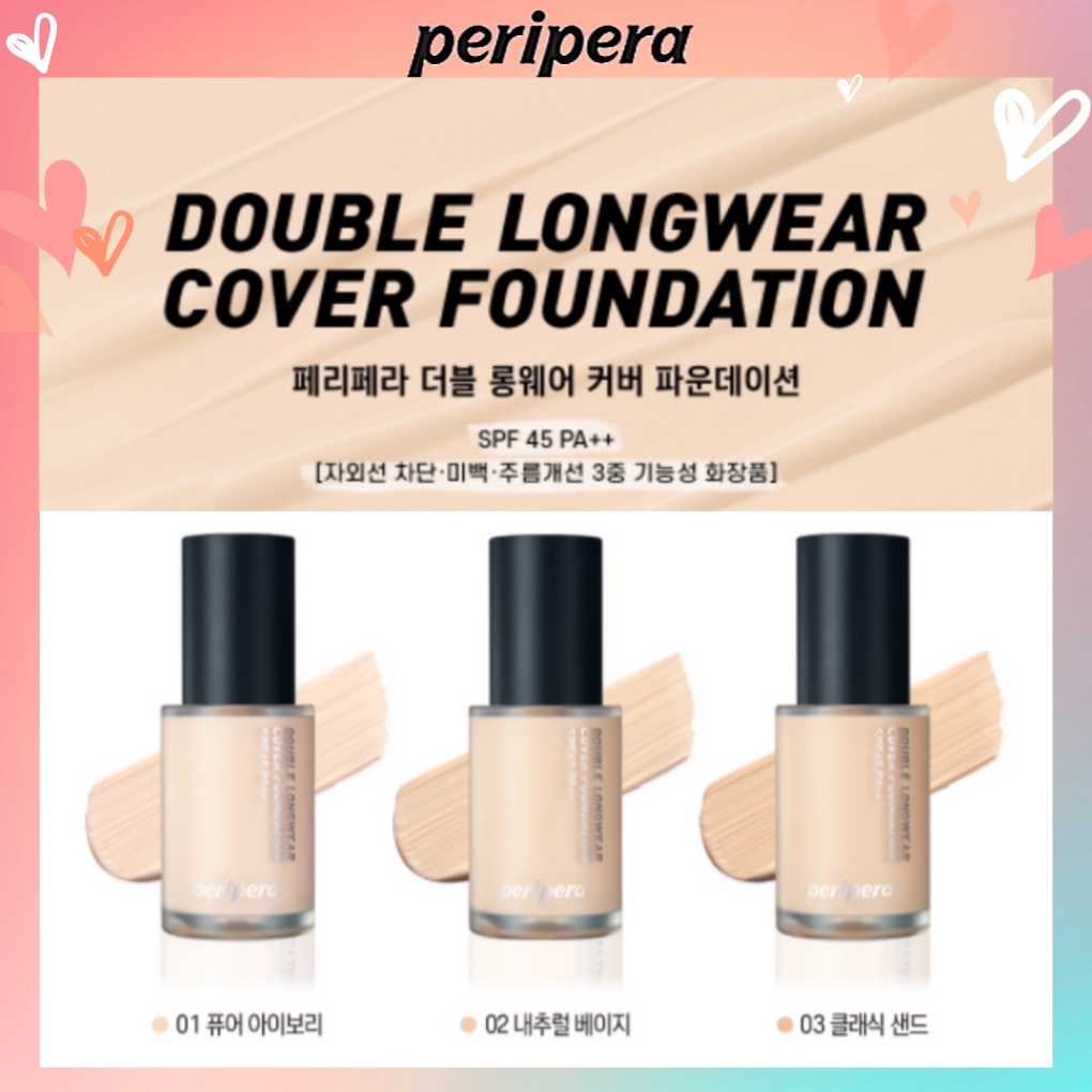 [PERIPERA] Vỏ bọc bảo vệ cần thiết / che khuyết điểm / áo quần dài | BigBuy360 - bigbuy360.vn