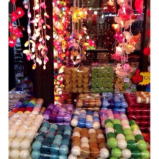 ĐÈN CẦU MÂY THÁI LAN DÀI 3M GỒM 20 BÓNG CHỊU NƯỚC CAO CẤP -Rẻ nhất