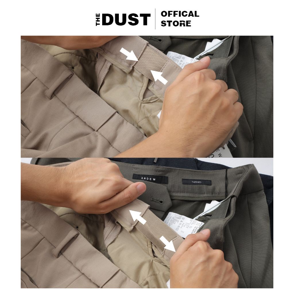 Quần âu nam công sở Adrew, Quần tây nam form slimfit vải kate cao cấp