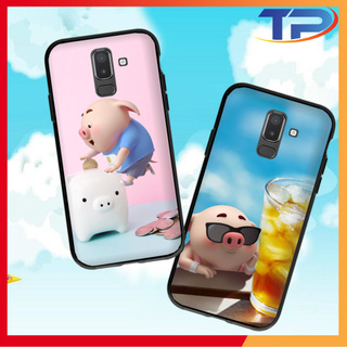 Ốp lưng Samsung Galaxy J8 / J7 Plus / J7 Pro /J7 Prime / J6 Plus / J6 / J4 hình Heo Con Dễ Thương 05