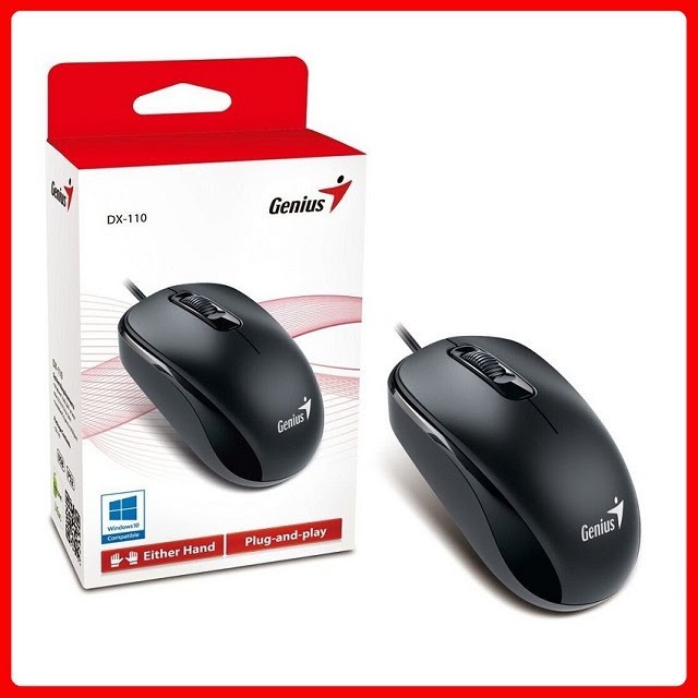 Chuột Có Dây Genius DX-110/120 USB - Bảo Hành 12 Tháng (Chính Hãng)