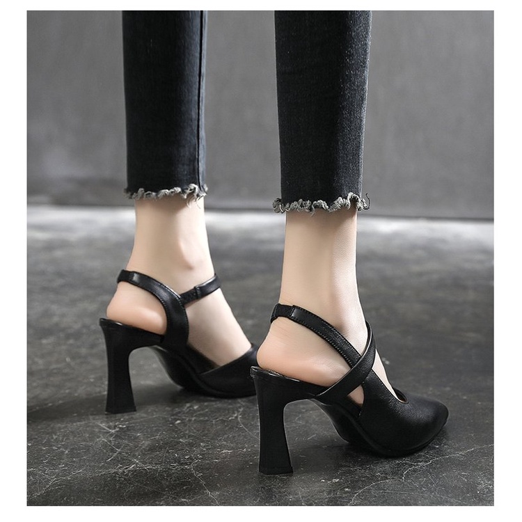 Giày Cao Gót Mũi Nhọn Thời Trang Thanh Lịch Cho Nữ