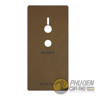 Miếng dán da Sony XZ2 da bò 100% (Made in Việt Nam)