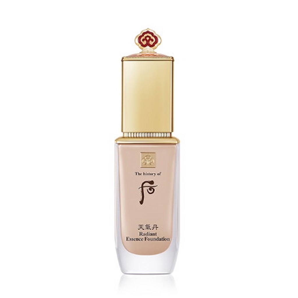 Gói sample Kem nền tái sinh Whoo Radiant Essence Foundation che phủ khuyết điểm hoàn hảo, dưỡng da sáng khỏe