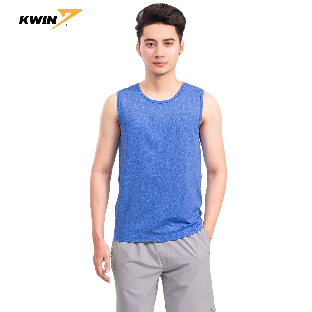 Áo tanktop nam Kwin KTT001S9 thiết kế khỏe khoắn thoải mái khi vận động.