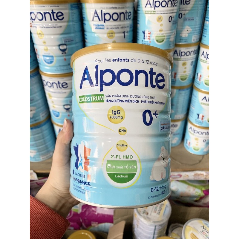 Tặng quà - sữa bột alponte colostrum 0+ 800g