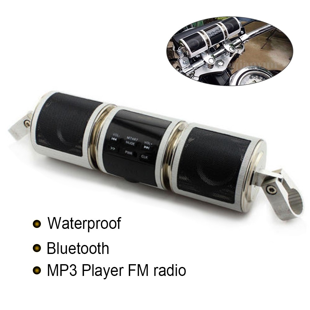 Loa Bluetooth Mp3 Fm Moto Radio Stereo Chống Thấm Nước