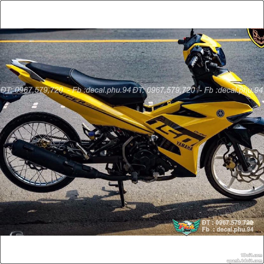 Tem Rời Exciter 150 xanh đen (J)