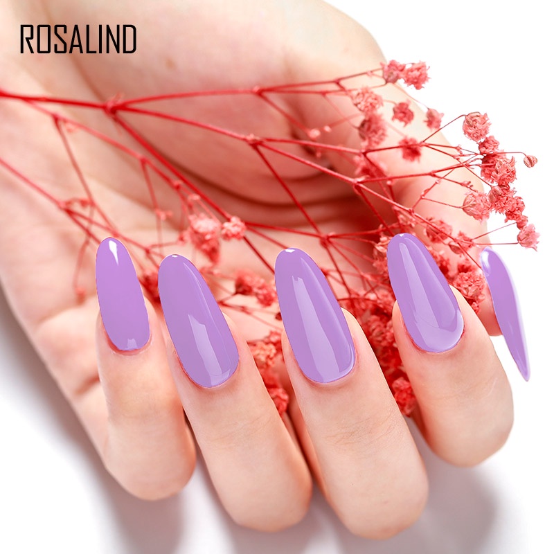 Gel sơn móng tay ROSALIND 7.3ml thích hợp cho đèn LED/ UV