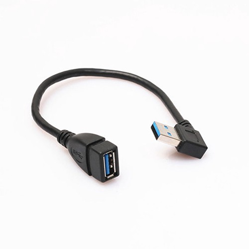 Dây cáp cong 90 độ mở rộng bộ chuyển đổi từ cổng USB 3.0 sang đầu cắm Type A đa năng